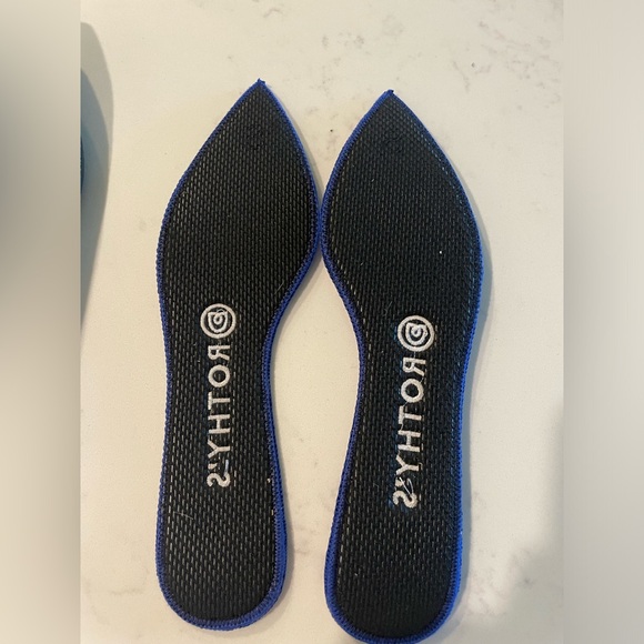 Rothy’s The Point Pebble Grey Flat , Sz 8 - Picture 9 of 13